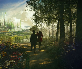 Une scène du film Oz: The Great and Powerful