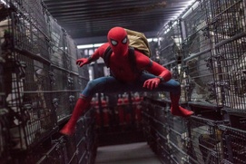 Une scène du film Spider-Man: Homecoming Une scène du film Spider-Man: Homecoming