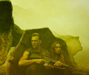 Une scène du film Kong : Skull Island