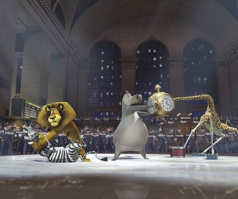 Scène du film Madagascar