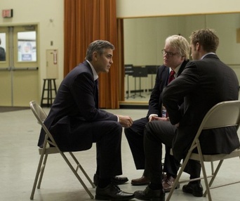 Une scène du film The Ides of March