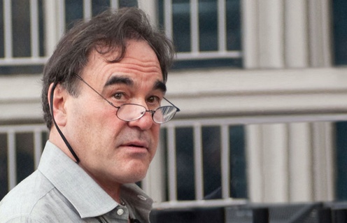 Oliver Stone sur le plateau de Wall Street: Money Never Sleeps