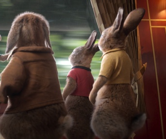 Une scène du film Peter Rabbit 2: The Runaway