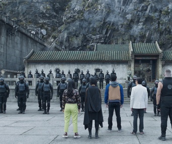 Une scène du film Shang-Chi and the Legend of the Ten Rings