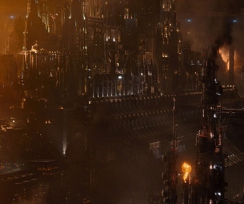 Une scène du film Jupiter Ascending