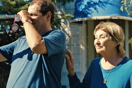 Une scène du film Les estivants