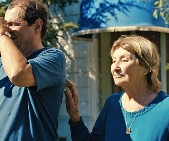 Une scène du film Les estivants