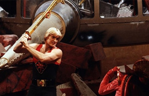 Une scène du film Flash Gordon