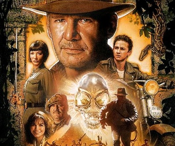Affiche du film Indiana Jones and the Kingdom of the Crustal Skull