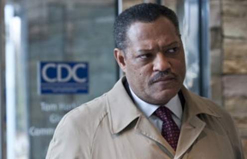 Laurence Fishburne dans le film Contagion