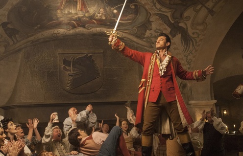 Une scène du film Beauty and the Beast
