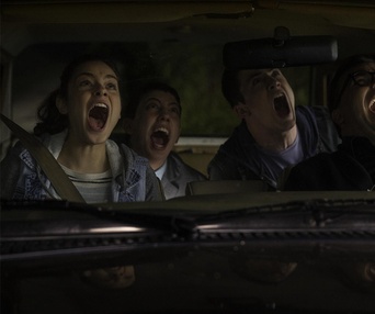 Une scène du film Goosebumps