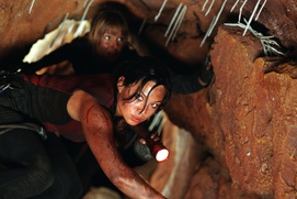 Scène du film La descente