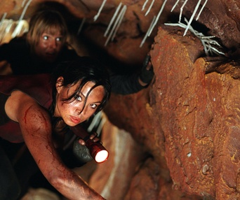 Scène du film La descente