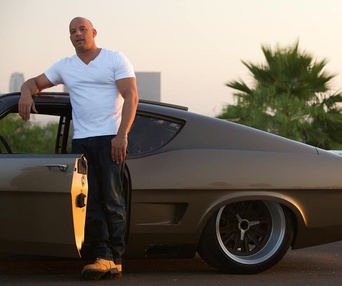 Une scène du film Furious 7