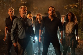 Une scène du film Jurassic World: Dominion
