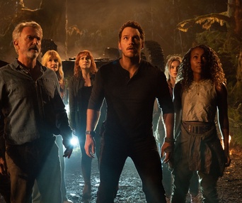 Une scène du film Jurassic World: Dominion