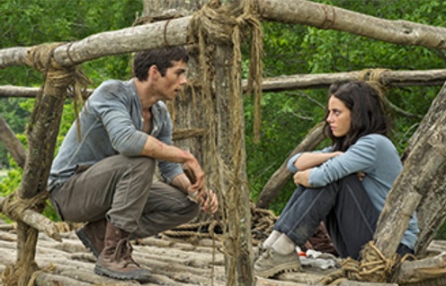 Une scène du film The Maze Runner