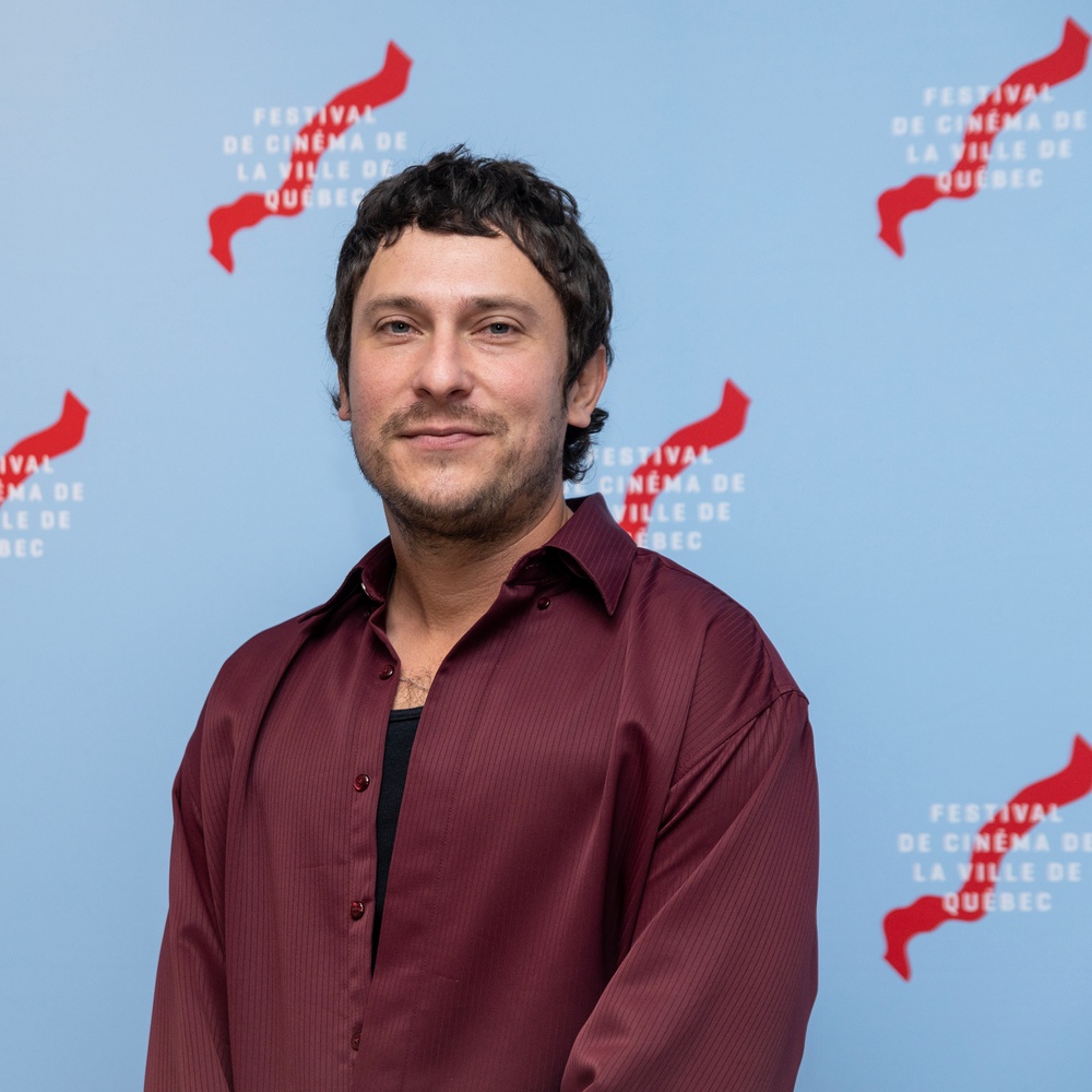 Sur le tapis rouge du film Simple comme Sylvain au FCVQ 2023