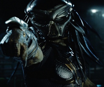Une scène du film The Predator