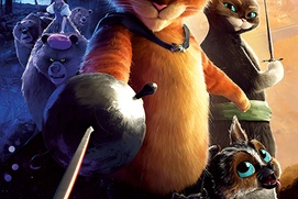Affiche du film Le chat potté : Le dernier voeu Affiche du film Le chat potté : Le dernier voeu