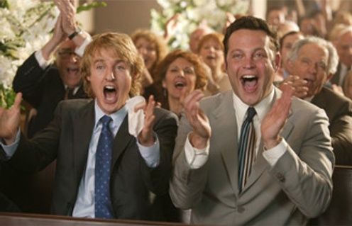 Vince Vaughn et Owen Wilson dans Wedding Crashers
