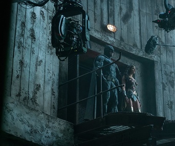 Une scène du film Justice League