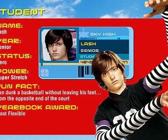 Scène du film Sky High : École des superhéros