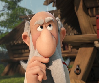 Une scène du film Astérix: Le domaine des Dieux