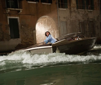 Une scène du film The Tourist
