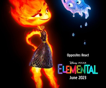 Affiche du film Elemental