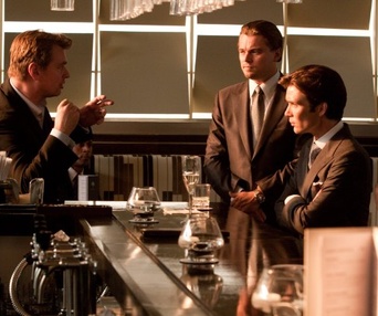 Sur le plateau du film Inception