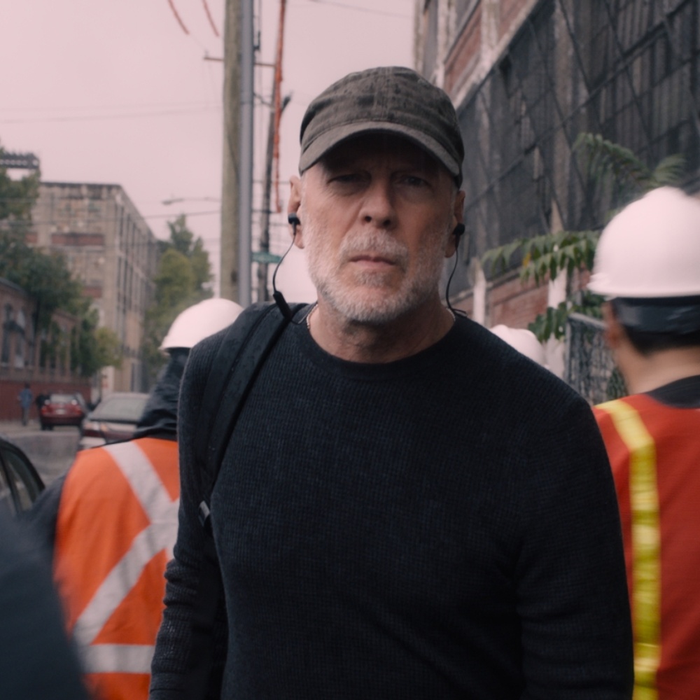 Une scène du film Glass