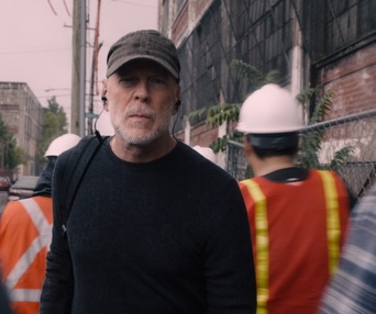 Une scène du film Glass