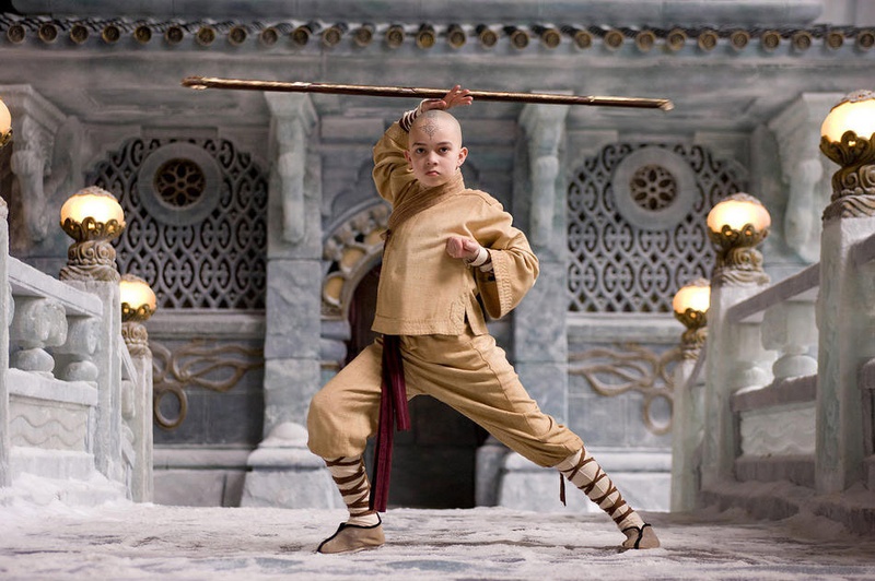 Une scène du film The Last airbender