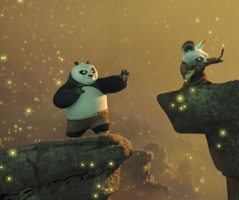 Scène du film Kung Fu Panda