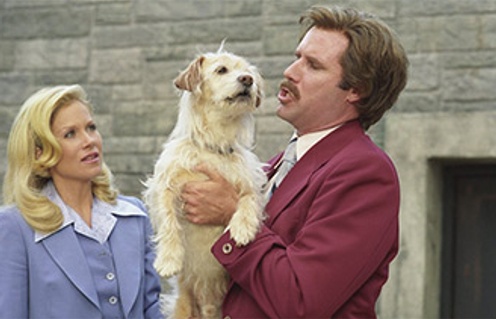 Une scène du film Anchorman