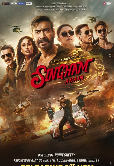 Affiche du film Singham Again