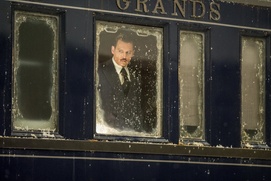 Une scène du film Murder on the Orient Express Une scène du film Murder on the Orient Express