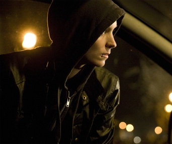 Une scène du film The Girl with the Dragon Tattoo