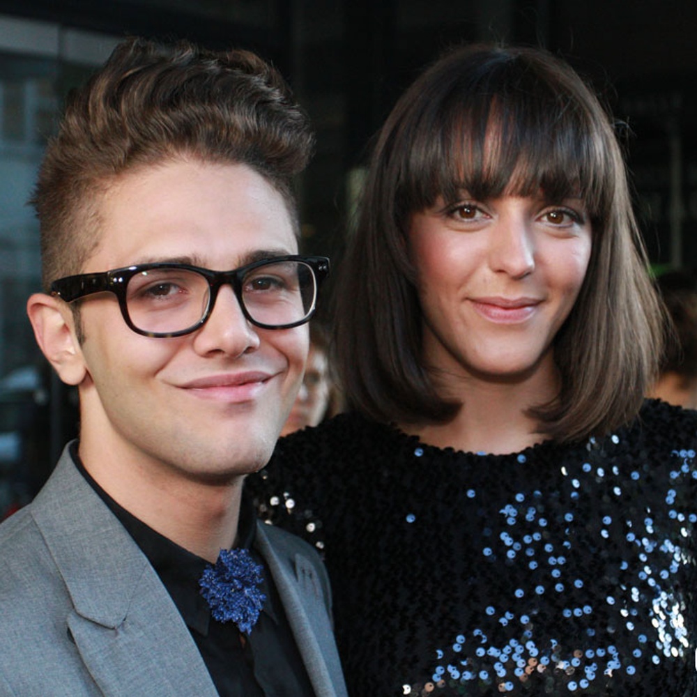 Sur le tapis rouge du film Les amours imaginaires