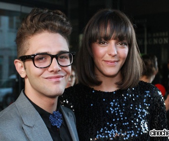 Sur le tapis rouge du film Les amours imaginaires