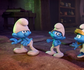 Une scène du film Smurfs: The Lost Village
