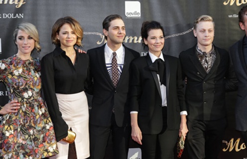 Sur le tapis rouge de Mommy