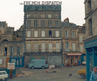 Une scène du film The French Dispatch