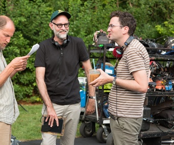 Sur le plateau du film Wilson