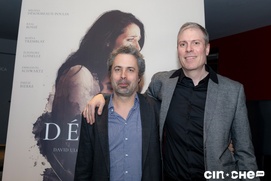 Sur le tapis rouge du film Dérive