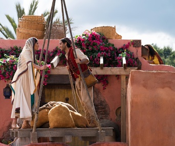 Une scène du film Aladdin