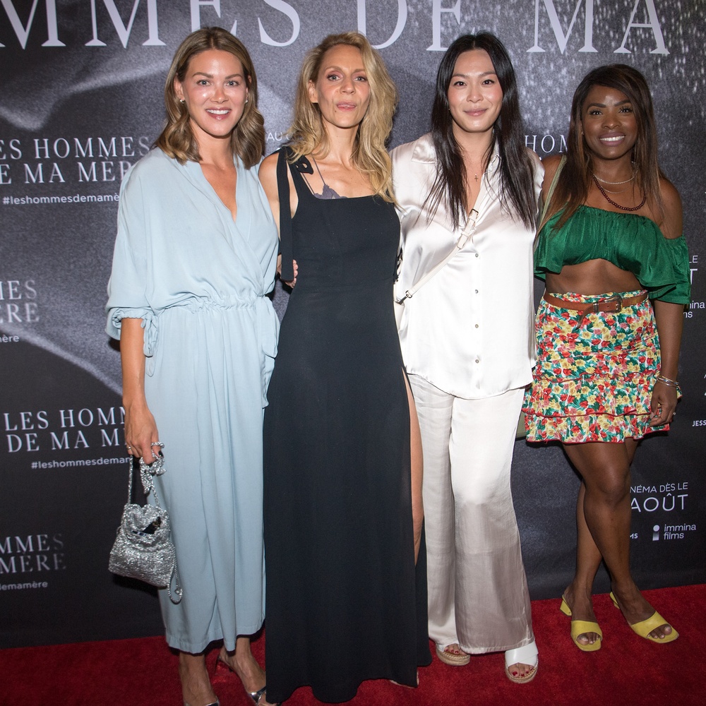 Tapis rouge du film Les hommes de ma mère