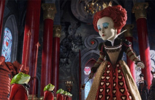 Une scène du film Alice in Wonderland